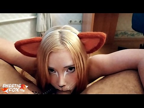 ❤️ Kitsune ingoia il cazzo e sborra in bocca Porno al it.muitohentai.ru ️❤